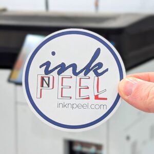 3" Round Stickers, Custom Logo │ Pack of 100 │Matte Finish