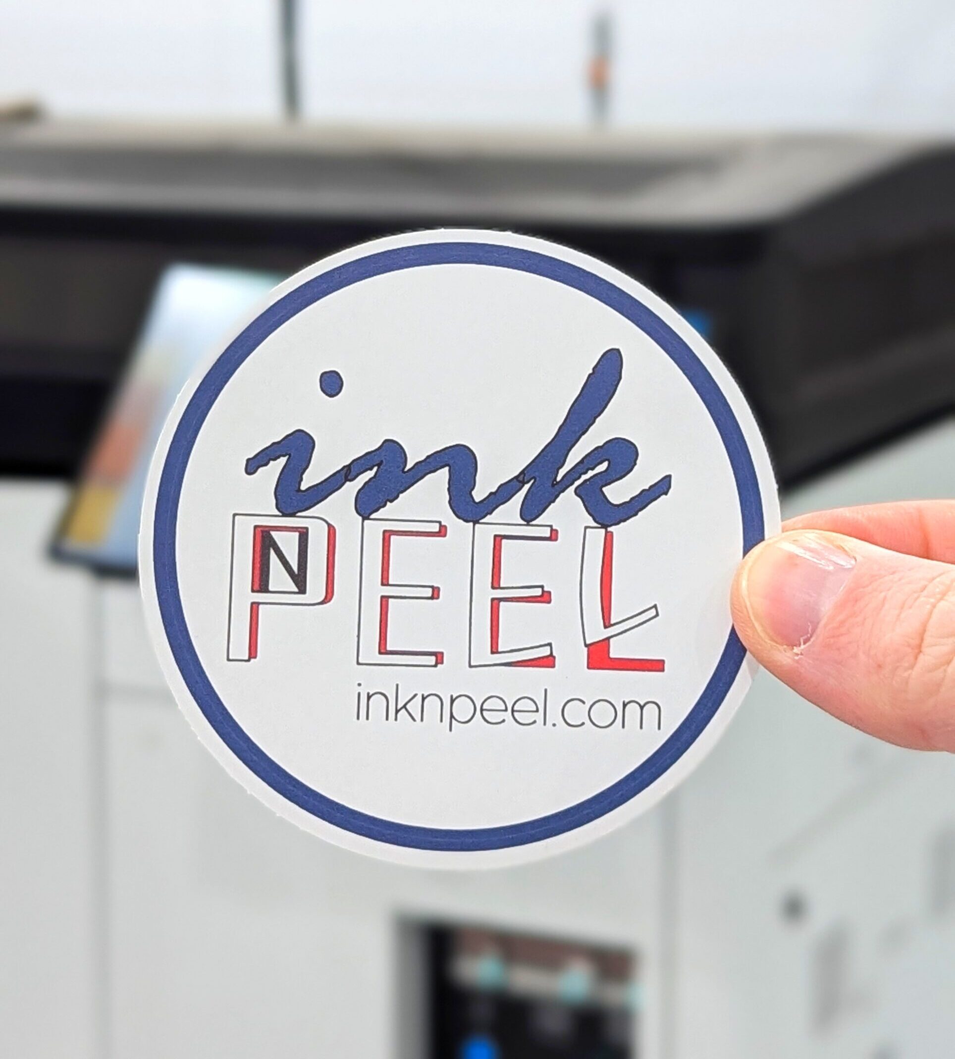 3" Round Stickers, Custom Logo │ Pack of 100 │Matte Finish